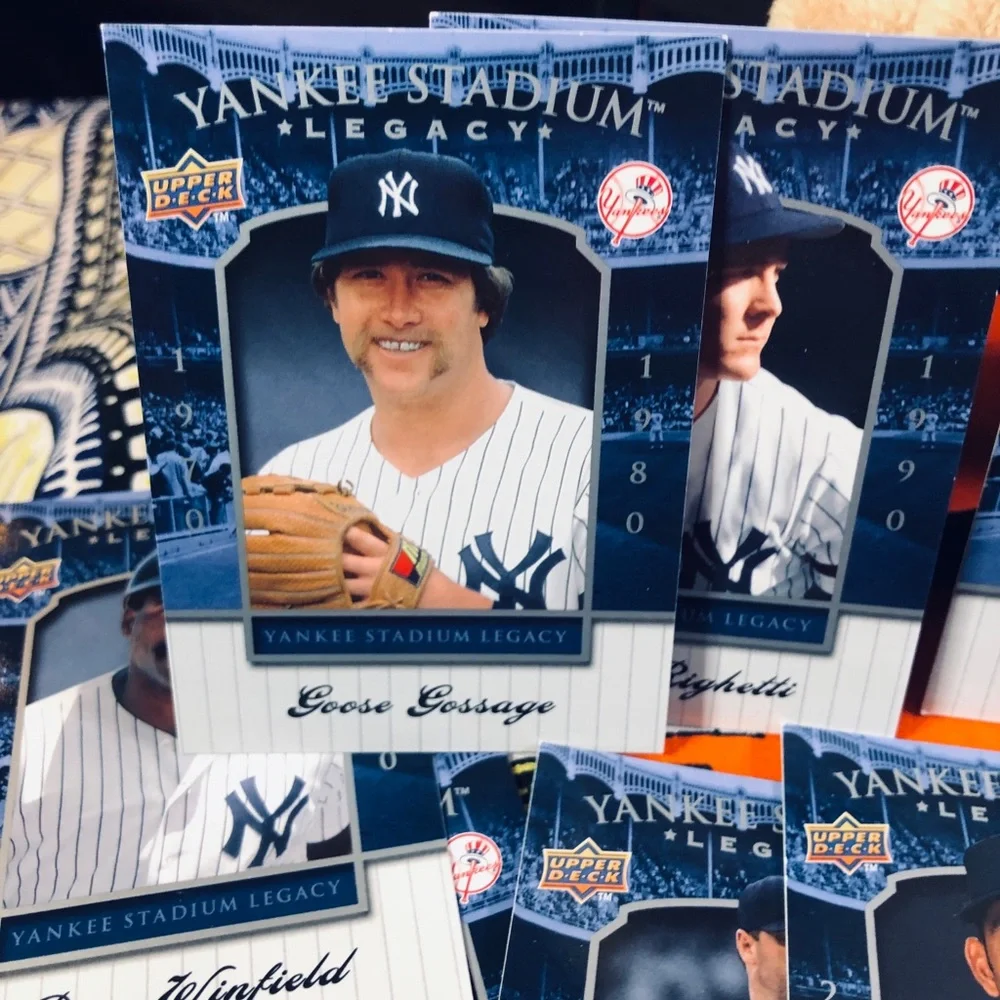 2008 Upper Deck Yankee Stadium Legacy baseball cards